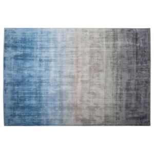 Tappeto a pelo corto grigio-blu 200 x 300 cm Beliani