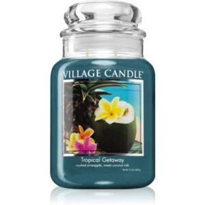 Village Candle Tropical Gateway candela profumata (Glass Lid) 602 g