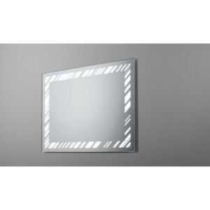 Specchio Da Bagno Rettangolare Luce LED Design - W-CHM - 53x63