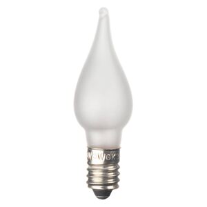 E10 3W 24V lampadine effetto tremolante set da 3