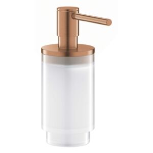 Grohe Selection - Dispenser di sapone liquido, vetro/Warm Sunset spazzolato 41028DL0