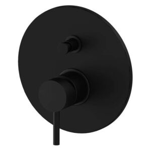 Paffoni Light - Miscelatore ad incasso per 2 utenze, nero opaco LIG015NO