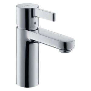 Hansgrohe Metris S - Miscelatore monocomando per lavabo, sistema di scarico a tirante, cromato 31060000