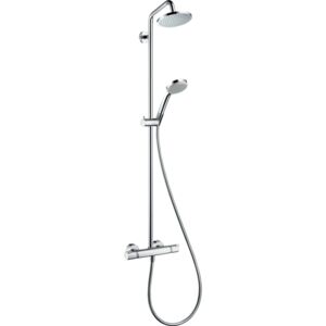 Hansgrohe Croma 160 - Set doccia con termostato, 160 mm, getto singolo, cromato 27135000