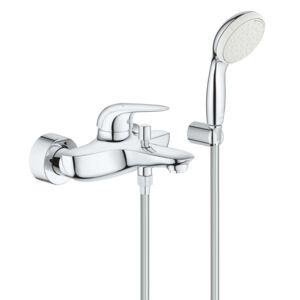 Grohe Eurostyle - Miscelatore monocomando con accessori per vasca da bagno, cromato 2372930A