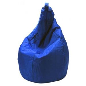 Pouf poltrona a sacco Blu, Nylon - 8052773326070