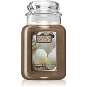 Country Candle Coconut & Marshmallow candela profumata 680 g