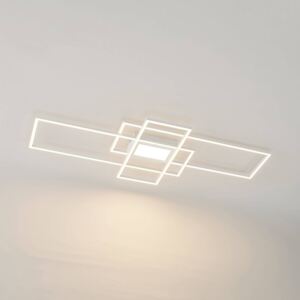 Lindby Caitlin plafoniera LED, bianco