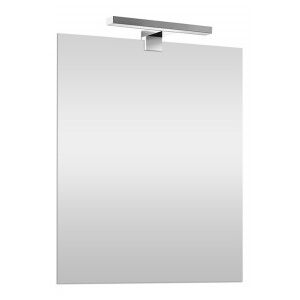 Specchio LED 50x70 cm reversibile con illuminazione naturale