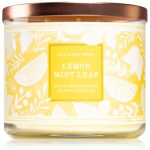 Bath & Body Works Lemon Mint Leaf candela profumata 411 g