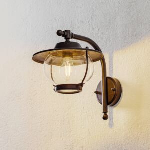 Applique da esterni Betulle, ottone brunito