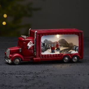 Lampada decorativa LED Merryville camion natalizio