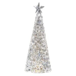 Lampada LED Glamor albero di Natale altezza 28 cm