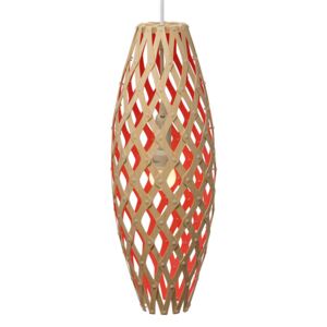 David trubridge Hinaki sospesa 50 cm bambù-rosso