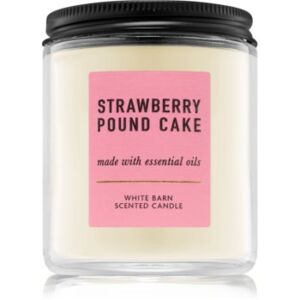 Bath & Body Works Strawberry Pound Cake candela profumata I 198 g