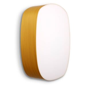 LZF Guijarro Medium applique LED, giallo