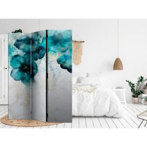 Paravento design Blue Poppies [Room Dividers]