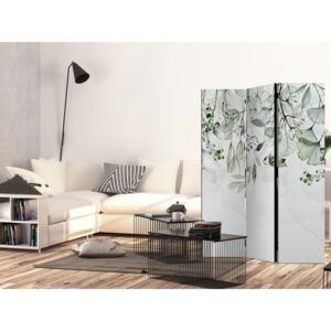 Paravento design Foggy Nature - Green [Room Dividers]