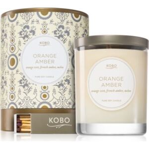 KOBO Motif Orange Amber candela profumata 312 g