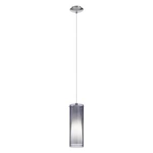 EGLO 90304 - Lampadario a sospensione PINTO NERO 1 x E27/60W fumé