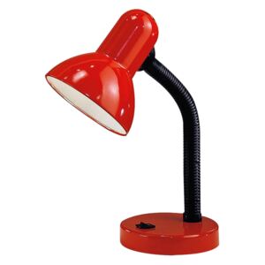 EGLO 9230 - Lampada da tavolo BASIC 1xE27/40W rossa