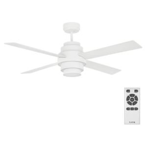 FARO 33397 - Ventilatore da soffitto LED DISC FAN 2xLED/35W/230V bianco