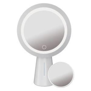 Specchio cosmetico dimmerabile con retroilluminazione a LED LED/3W/5V USB