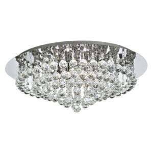 Searchlight 3408-8CC - Plafoniera di cristallo HANNA 8xG9/33W/230V
