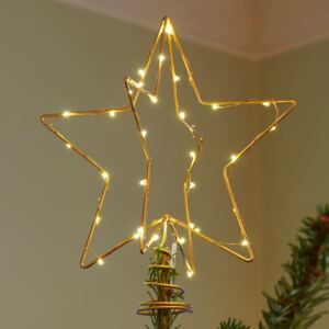 Lampada decorativa LED Christmas Top, oro