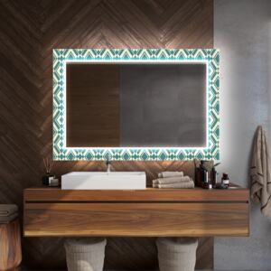 Specchio decorativo retroilluminato a LED per bagni