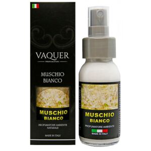 Profumo ambiente Spray naturale Vaquer MUSCHIO BIANCO 60 ML