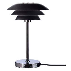 Dyberg Larsen DL20 lampada da tavolo, Ø20 cm, nero