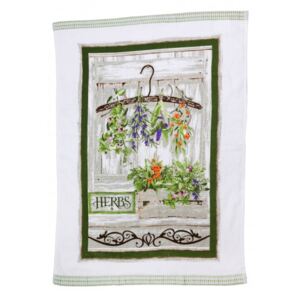 Strofinaccio da cucina Herbs 50 x 70 cm