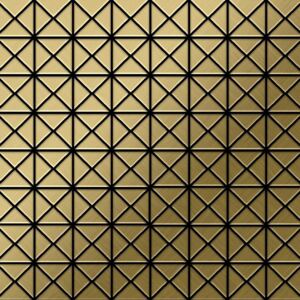 Alloy Deco-ti-gb Mosaico Metallo Solido Titanio Oro