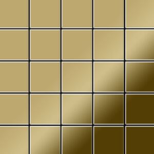 Alloy Century-ti-gm Mosaico Metallo Solido Titanio Oro