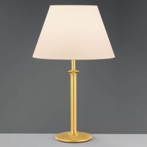 Lampada da tavolo Royce 57 cm, chintz crema