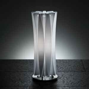 Elegante lampada da tavolo BACH, h = 42 cm, bianca