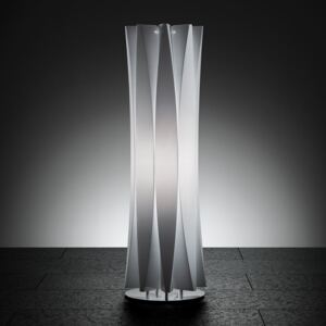 Elegante lampada da tavolo BACH, h = 73 cm, bianca