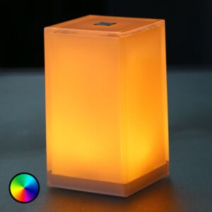 Lampada da tavolo Cub set 6x, comandi app, RGBW