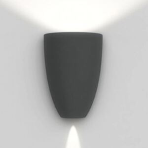 Artemide Molla applique LED da esterni, antracite