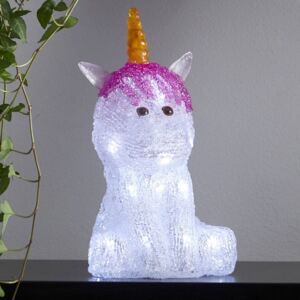 Lampada LED Crystaline unicorno a batteria