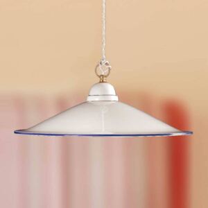 Lampada a sospensione PIATTO di ceramica, 43 cm
