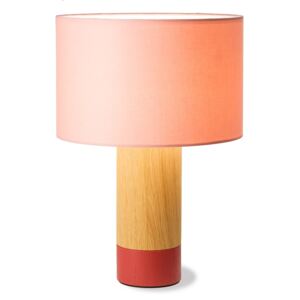 Lampada da tavolo Klippa Koralle chintz rosa 41 cm