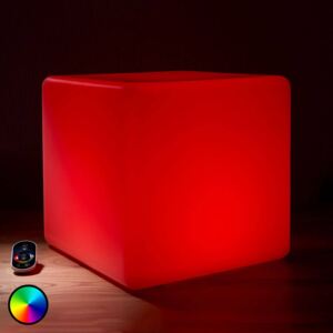 Cubo luminoso LED da esterni, RGB 35 cm