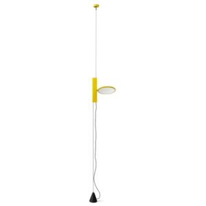 Lampada a sospensione a LED verticale OK in giallo