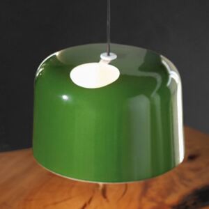 Lampada a sospensione in ceramica verde Add