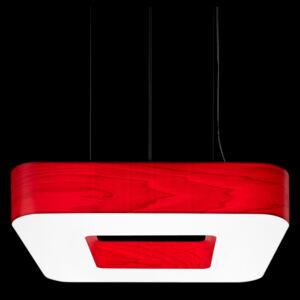 LZF Cuad lampada LED sospensione 0-10V dim, rosso