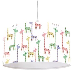 Lampada sospensione Giraffe con stampa Ø 40 cm