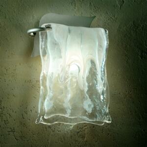 Applique MURANO alluminio/vetro