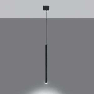 Lampada a sospensione Thin, nero, 1 luce
